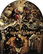 El Greco The Burial of Count of Orgaz oil